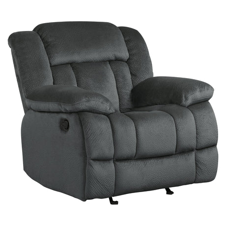 Laurelton Gray Glider Reclining Chair - Ornate Home