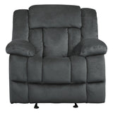 Laurelton Gray Glider Reclining Chair - Ornate Home