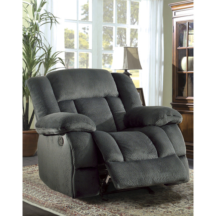 Laurelton Gray Glider Reclining Chair - Ornate Home