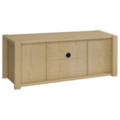 Laurelton Light Oak 3-piece Entertainment Center TV Stand - Ornate Home