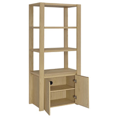Laurelton Light Oak 3-piece Entertainment Center TV Stand - Ornate Home