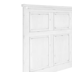 Laurelville Antique White Eastern King Bed - Ornate Home