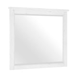 Laurelville Antique White Mirror - Ornate Home