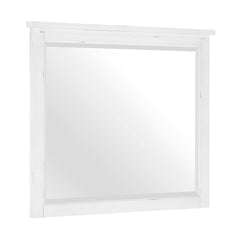 Laurelville Antique White Mirror - Ornate Home