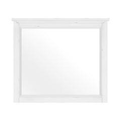 Laurelville Antique White Mirror - Ornate Home