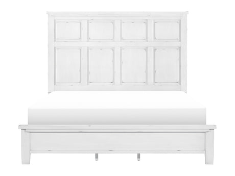 Laurelville Antique White Queen Bed - Ornate Home