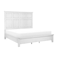 Laurelville Antique White Queen Bed - Ornate Home