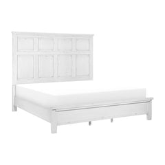 Laurelville Antique White Queen Bed - Ornate Home