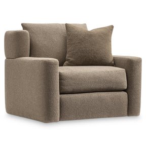 Laurent Brown Swivel Chair - Ornate Home