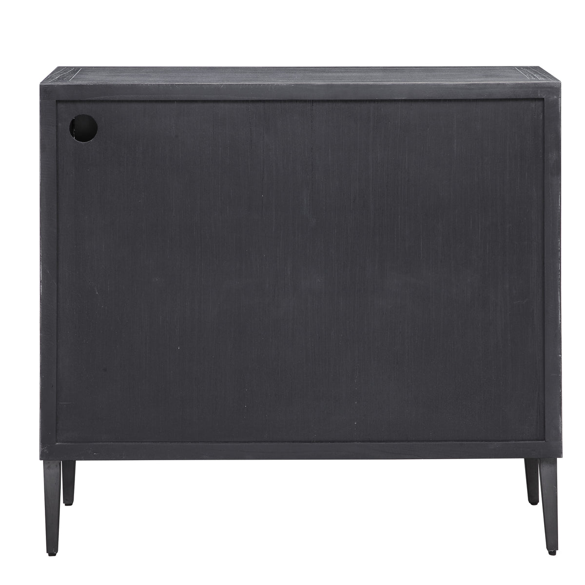 Laurentia Black/Gray 2 Door Accent Cabinet - Ornate Home