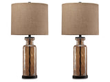 Laurentia Champagne Table Lamp (Set of 2) - Ornate Home