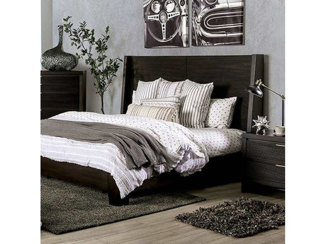 Laurentian Dark Walnut Queen Bed - Ornate Home