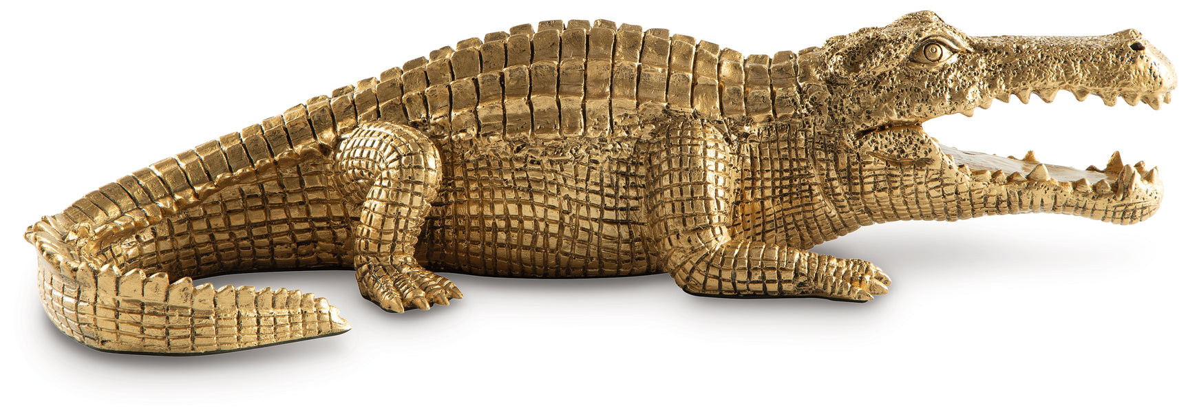 Lauretman Antique Gold Finish Sculpture - Ornate Home