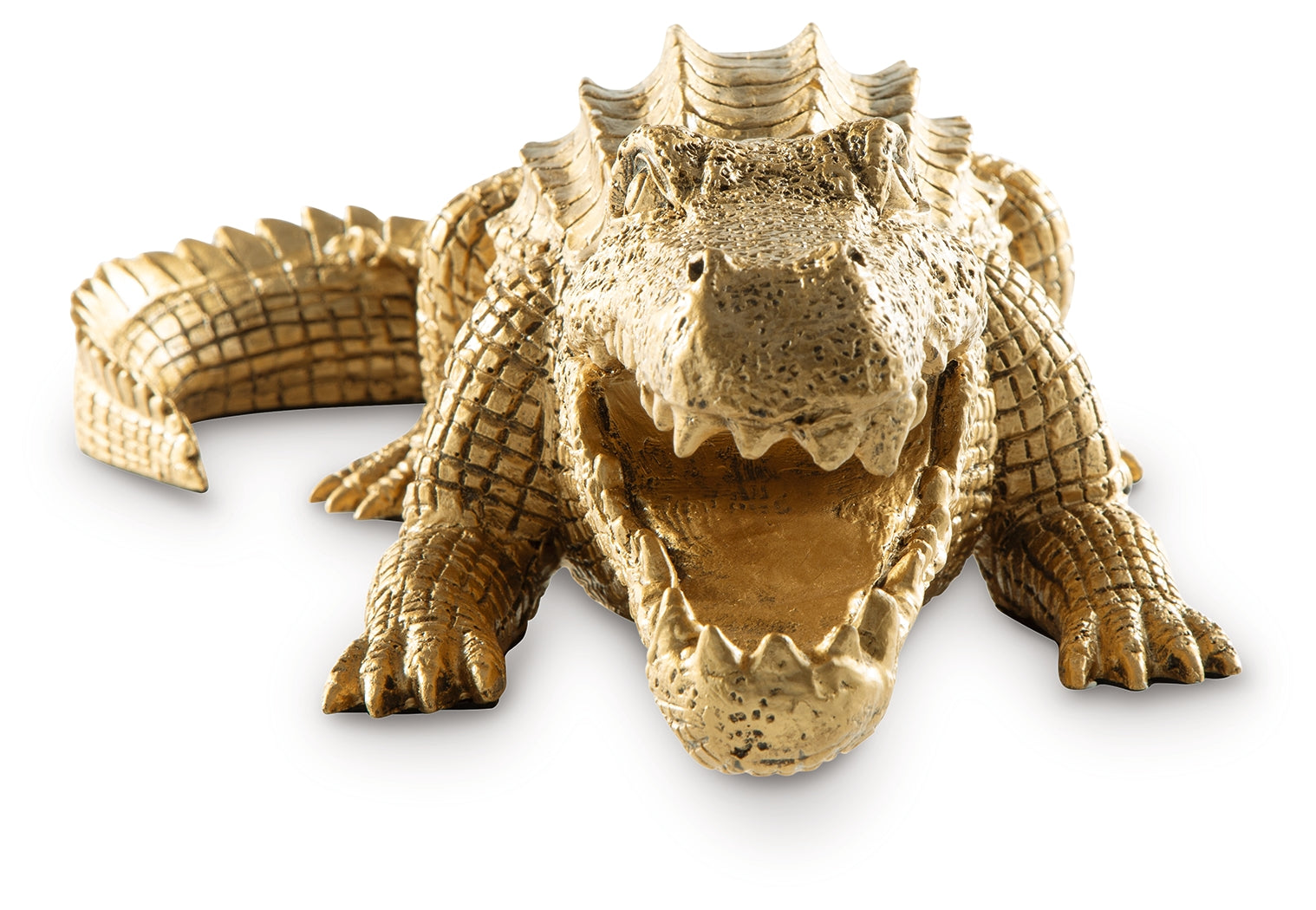 Lauretman Antique Gold Finish Sculpture - Ornate Home