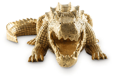 Lauretman Antique Gold Finish Sculpture - Ornate Home