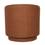 Lauretta Rust Swivel Chair - Ornate Home