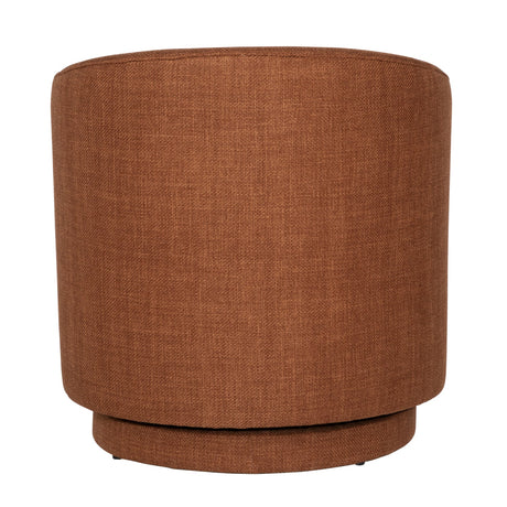 Lauretta Rust Swivel Chair - Ornate Home
