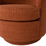 Lauretta Rust Swivel Chair - Ornate Home