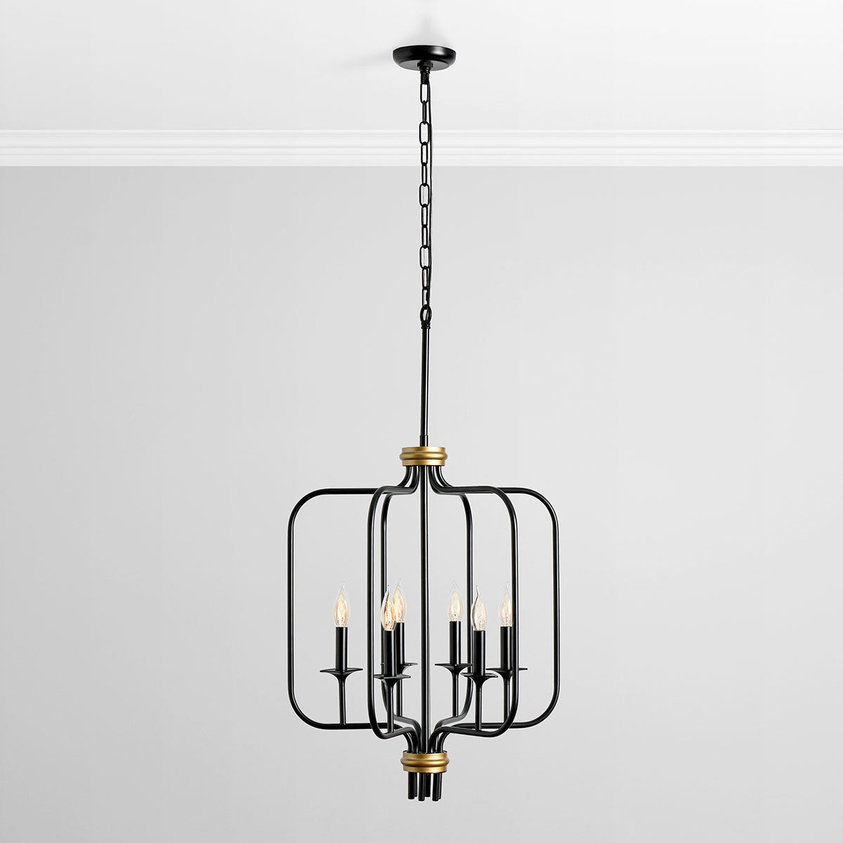 Laurie Black Chandelier - Ornate Home