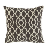 Laurissa Taupe Gray Sectional Sofa & Ottoman W/2 Pillows - Ornate Home