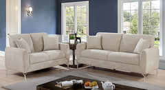 Lauritz Light Gray Loveseat - Ornate Home