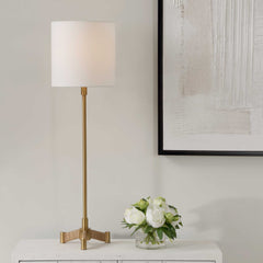 Lautoka Brass Buffet Lamp - Ornate Home