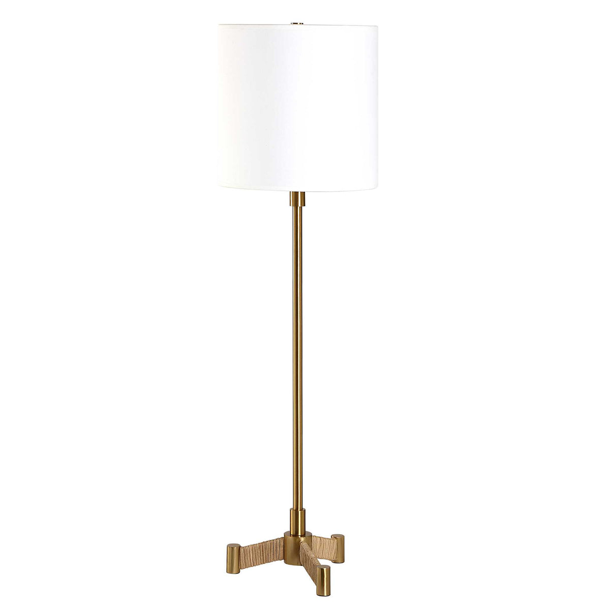 Lautoka Brass Buffet Lamp - Ornate Home