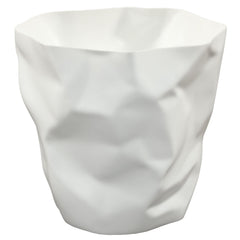 Lava White Trash Bin - Ornate Home