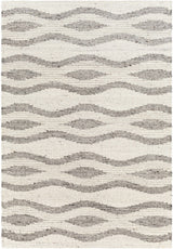 Lavalwaves Hand Woven Flatweave Wool Carpet - Clearance - Ornate Home