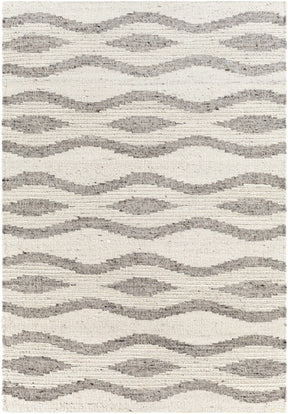 Lavalwaves Hand Woven Flatweave Wool Carpet - Clearance - Ornate Home