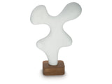 Lavarsen White/Brown Sculpture (17.38" H) (Online Special Price) - Ornate Home