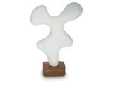 Lavarsen White/Brown Sculpture (17.38" H) - Ornate Home