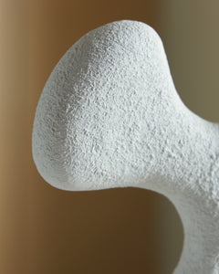 Lavarsen White/Brown Sculpture (17.38" H) - Ornate Home