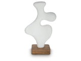 Lavarsen White/Brown Sculpture (25.13" H) (Online Special Price) - Ornate Home