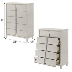 Laveda Pearl White Chest - Ornate Home