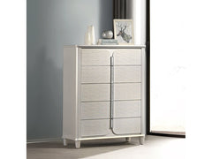 Laveda Pearl White Chest - Ornate Home