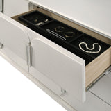 Laveda Pearl White Dresser - Ornate Home