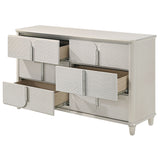 Laveda Pearl White Dresser - Ornate Home