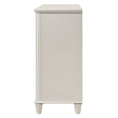 Laveda Pearl White Dresser - Ornate Home