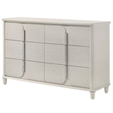 Laveda Pearl White Dresser - Ornate Home
