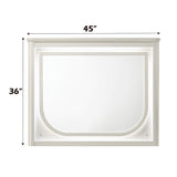 Laveda Pearl White Mirror w/LED - Ornate Home