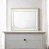 Laveda Pearl White Mirror w/LED - Ornate Home