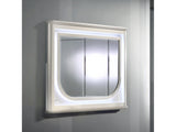 Laveda Pearl White Mirror w/LED - Ornate Home