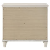 Laveda Pearl White Nightstand - Ornate Home