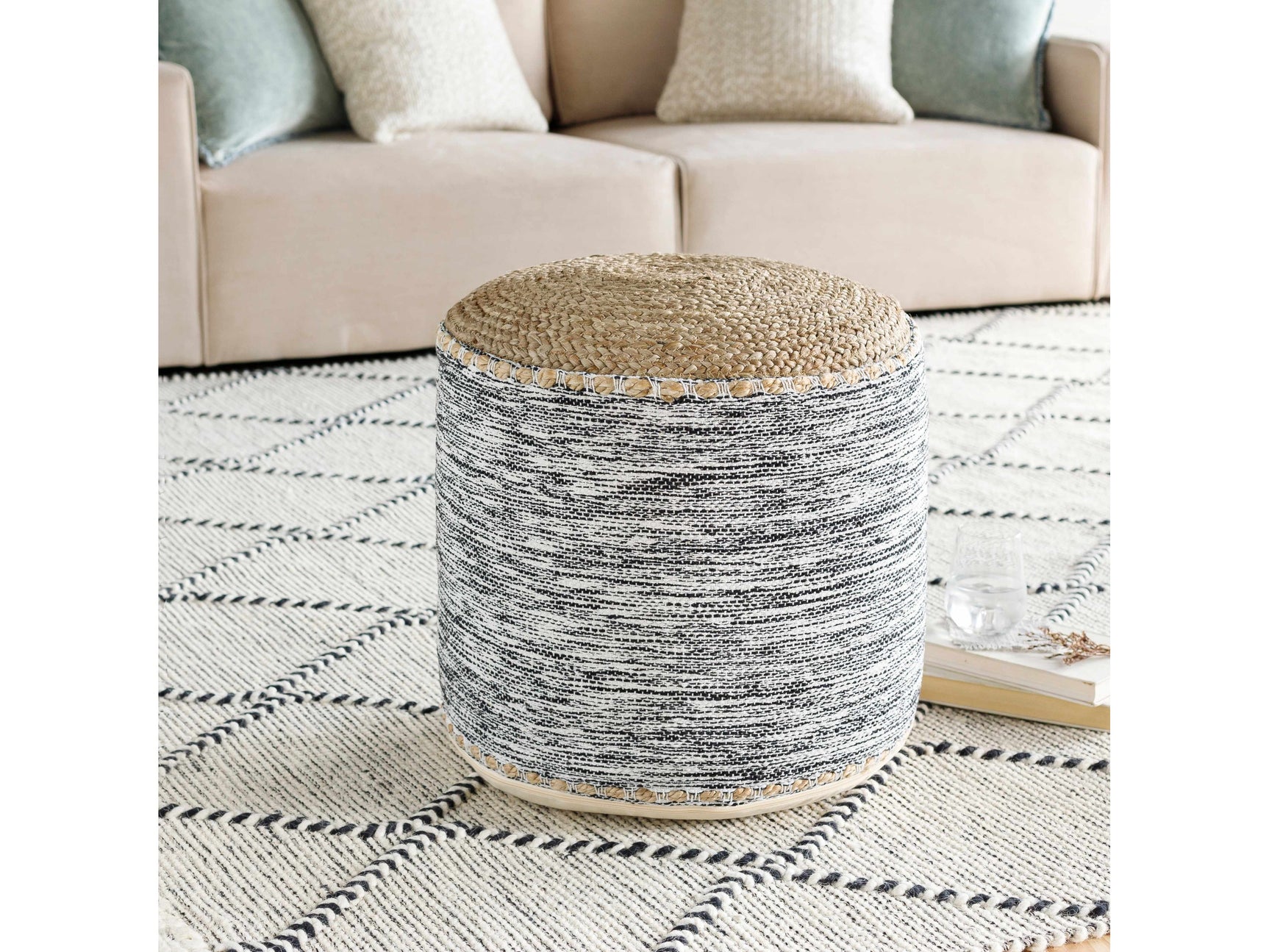 Lavenham Pouf - Ornate Home