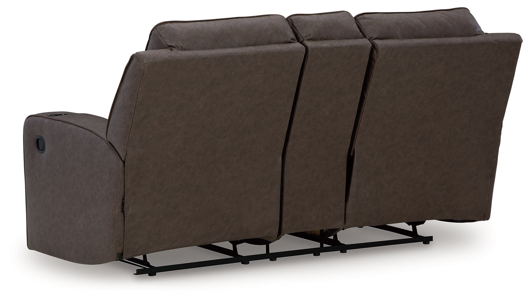Lavenhorne Granite Reclining Loveseat with Console (Online Special Price) - Ornate Home