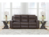 Lavenhorne Granite Reclining Sofa with Drop Down Table (Online Special Price) - Ornate Home