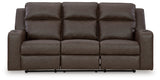 Lavenhorne Granite Reclining Sofa with Drop Down Table (Online Special Price) - Ornate Home