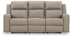 Lavenhorne Gray Reclining Sofa and Loveseat - Ornate Home