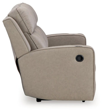 Lavenhorne Gray Reclining Sofa and Loveseat - Ornate Home